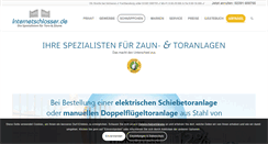 Desktop Screenshot of internetschlosser.de